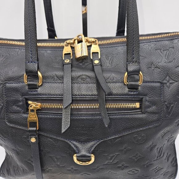 COA INCLUDED - Louis Vuitton Monogram Empreinte Black Bag - Picture 10 of 16